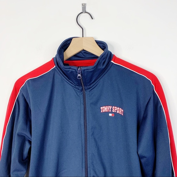 Tommy Hilfiger Sport Zip Up Vintage Track Jacket - Picture 2 of 5